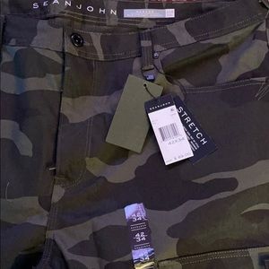 New Sean John Camouflage pants